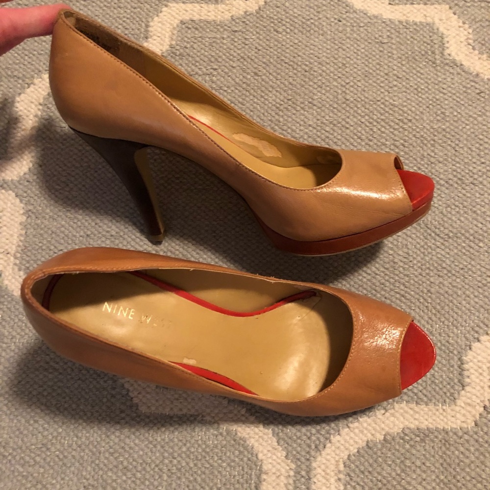 EUC Nine West heels.